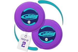 Gliding Discs for Working Out - Exercise Sliders for Carpet & Hardwood Floors 1 Pair, Authentic Workout Sliders Disc for Full
