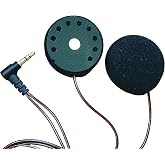 ELFINEAR Ride-VOICEPRO Helmet Speaker: Vocal Clarity, Enhanced Magnet, 3.5mm AUX Connectors(Ride-VOICEPRO (40MM))