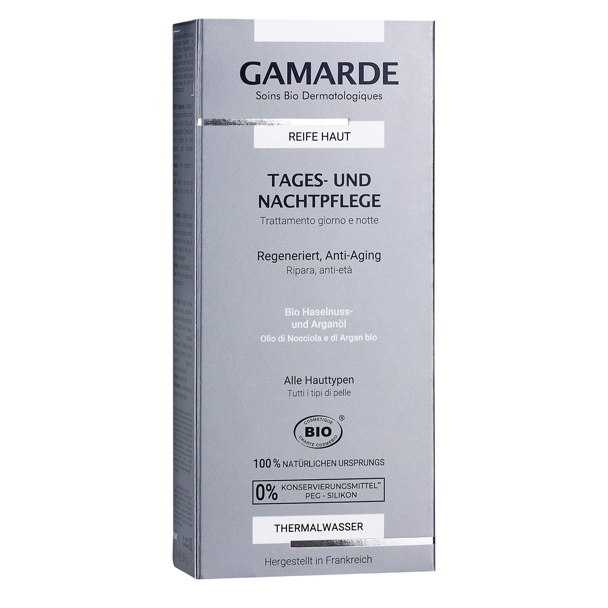 Gamarde Anti-Aging Day and Night Cream 40 g Bio 1 Pack 40g