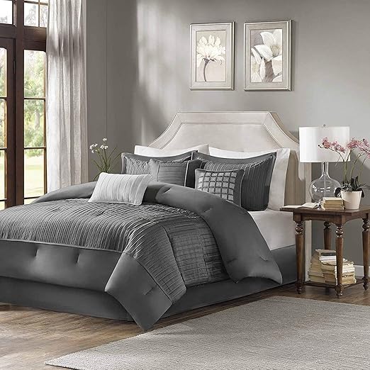Amazon Com Kup Luxury Comforter Set Queen 7 Piece Best Bed
