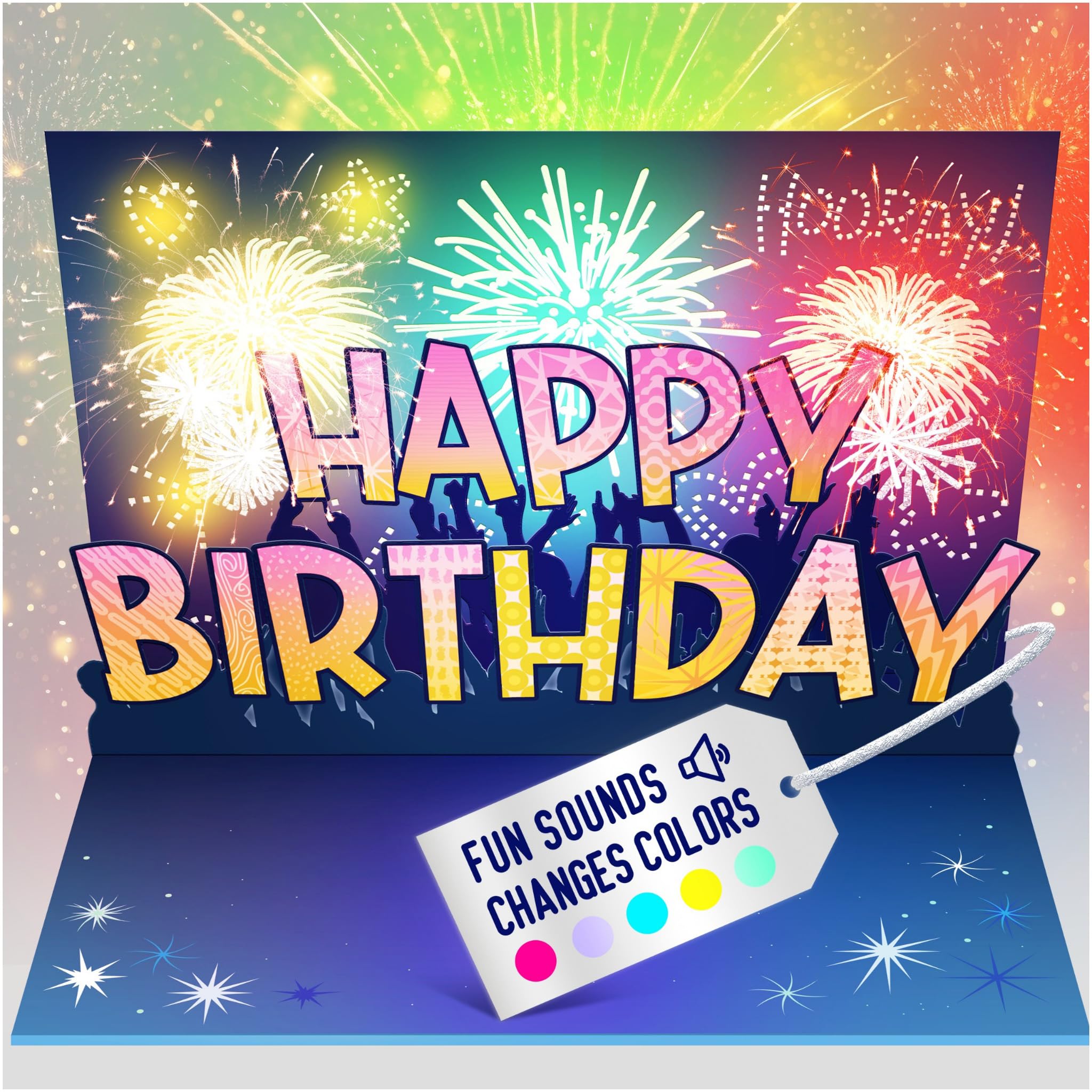 Mua 100 GREETINGS Fireworks Pop Up Happy Birthday Card - Singing ...