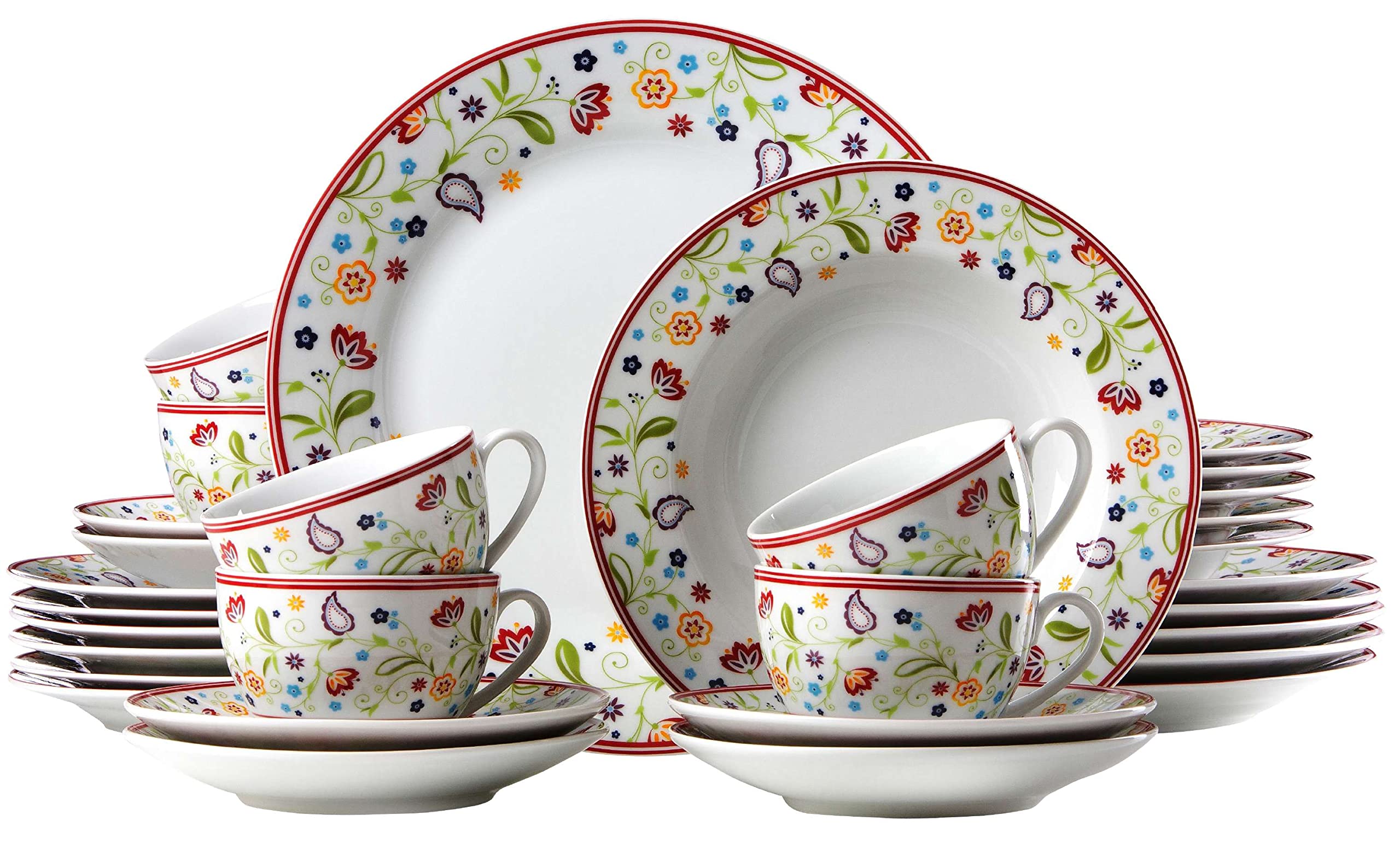 Ritzenhoff & Breker Doppio Shanti 024883 30-Piece Crockery Set