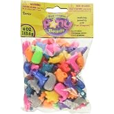 Darice Plastic Novelty Beads-Sea Life Shapes-Bright Colors (0726-79)