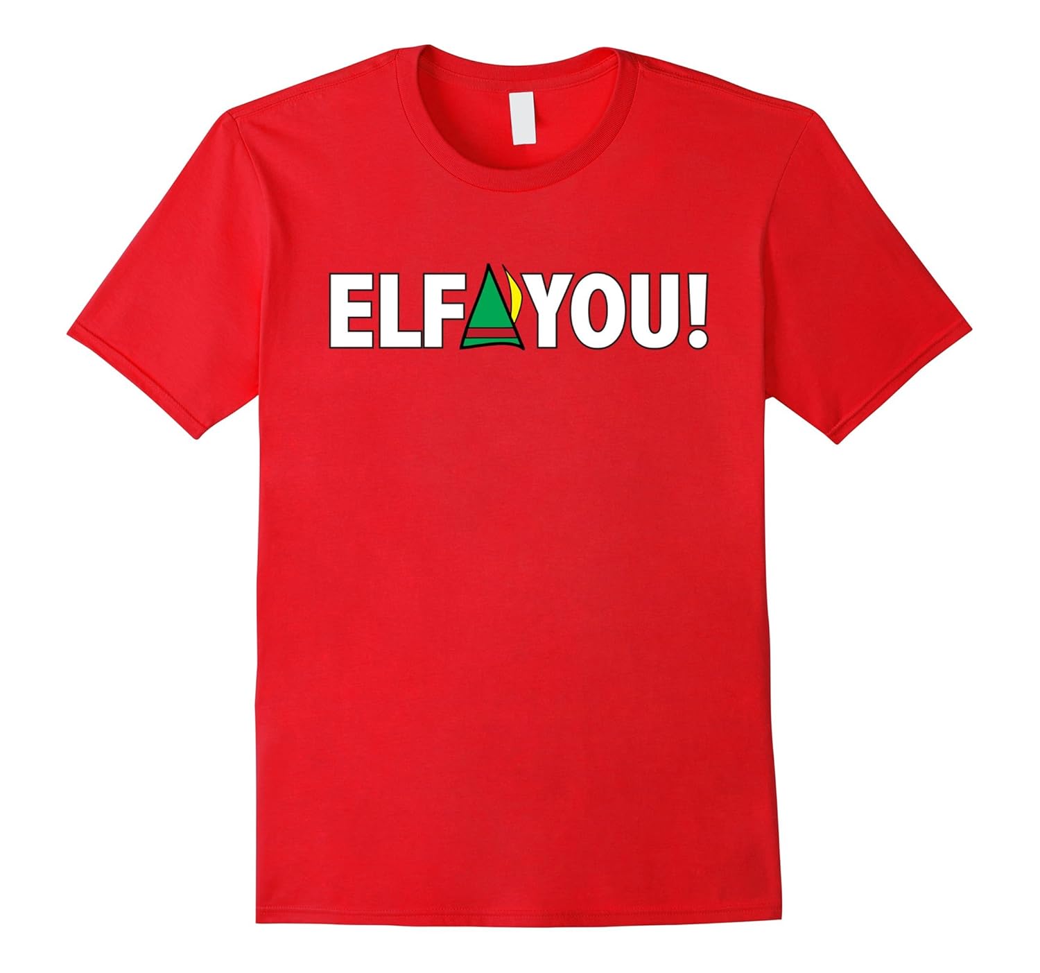 Funny Christmas TShirt Elf You Tee Humor Comic Adults-ANZ