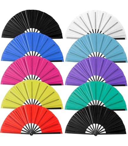 Clicking Hand Fans For Line Dance (2/3/5 Set) - Popping Dance Fans ...