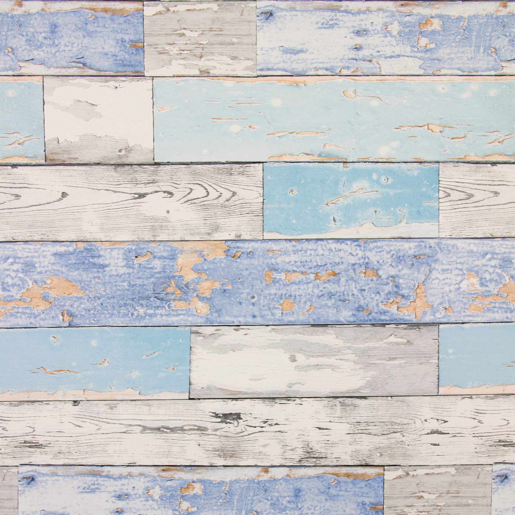 Fablon FAB12941 67.5 cm x 2 m Scrap Wood Roll - Multi-colour