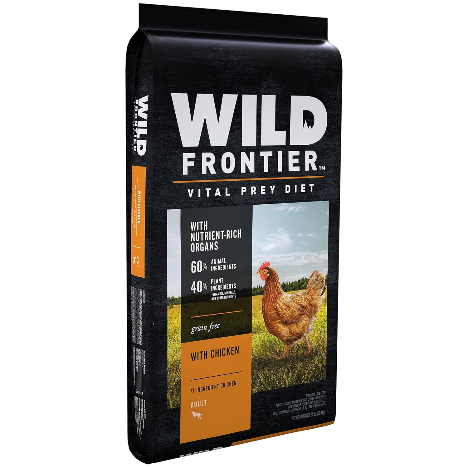 Wild Frontier Vital Prey Adult Dry Dog Food With Chicken