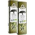 Ellora Farms, Extra Virgin Olive Oil, Organic Cold Press, Traceable Single Origin Olive Oil, Kosher, 17 oz. tin, Pack of 2