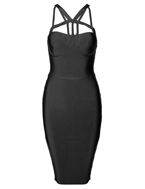 strap bandage dress