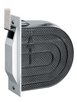 Schellenberg 50603 Einlaßwickler Mini inklusiv 5 m Gurt, weiß/ grau