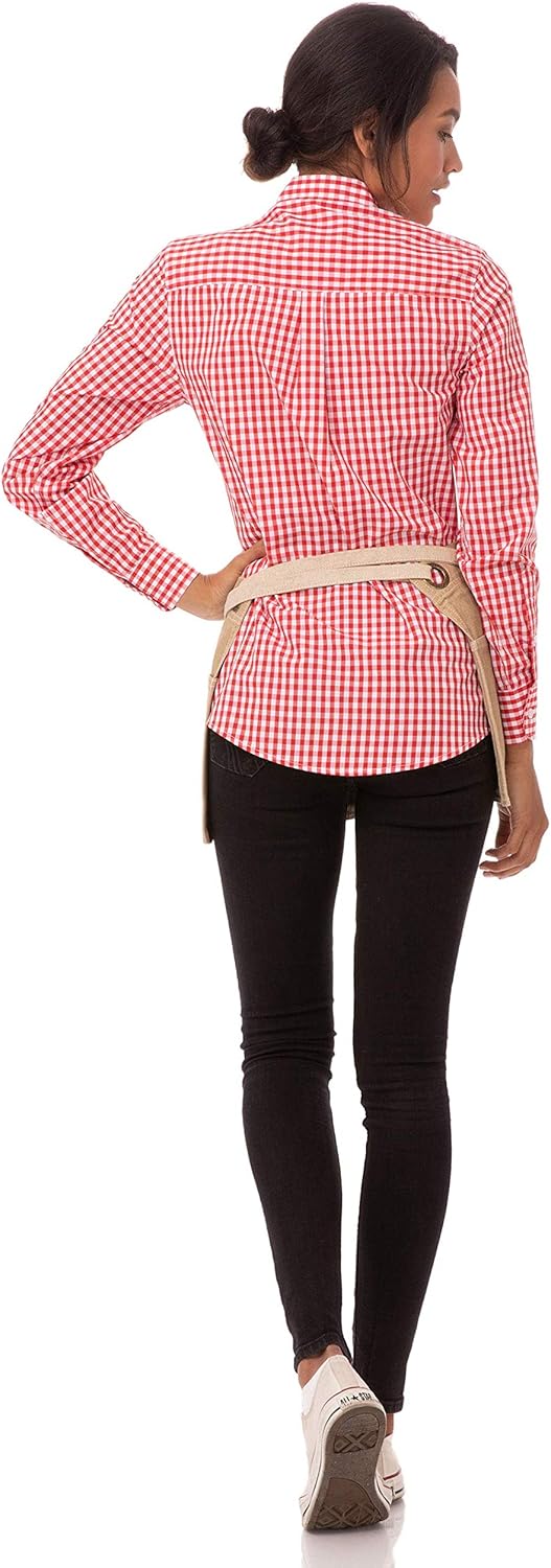 Chef Works Unisex Austin Waist Apron, Natural, One Size: Clothing