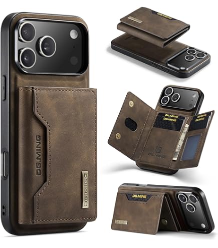 Amazon.com: Wallet Case Compatible with iPhone 15 Pro Max, DG.MING