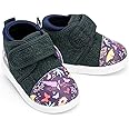 ikiki Sneaks Shoes for Toddlers and Little Kids. Roomy fit Sneakers - Note: Non Squeaking - Vegan Leather Toe and Heel