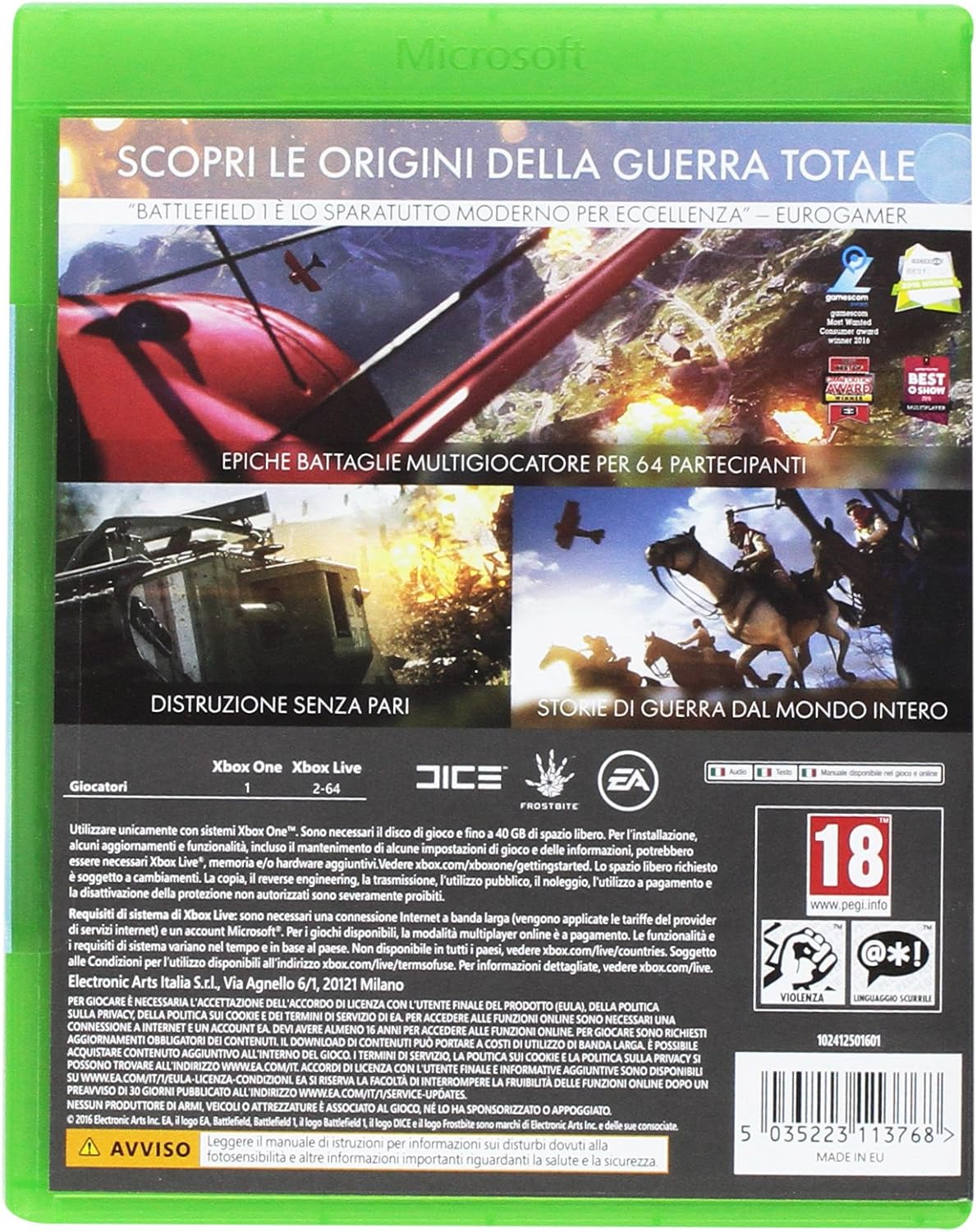 battlefield 1 xbox live