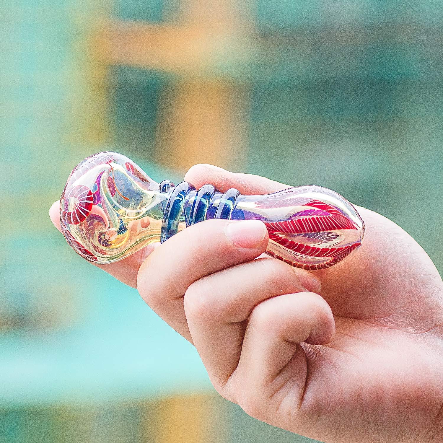 4 Inch Male Joint Available Glass, Heavy Duty Design, Reusable