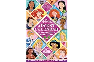 Disney Princess: Storybook Collection Advent Calendar: With 24 Magical Books to Enjoy