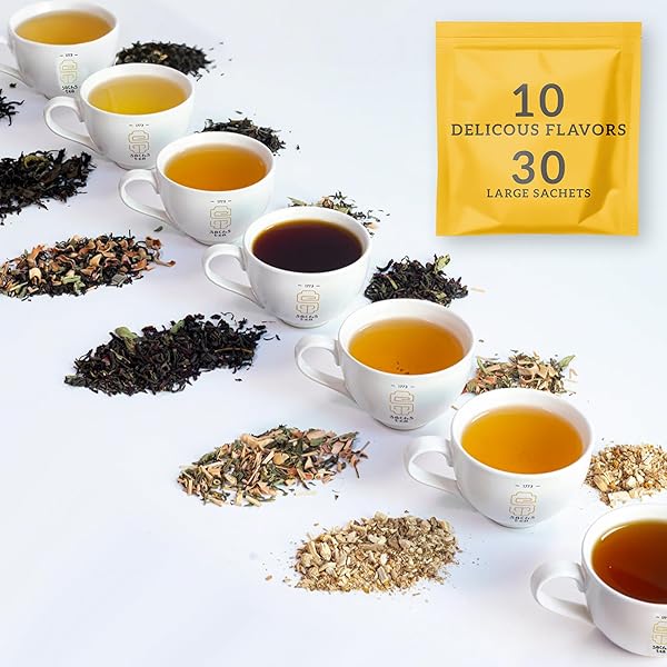 SACHS TEA 1773 FOUNDER’S ASSORTMENT – ORGANIC ASSORTED...