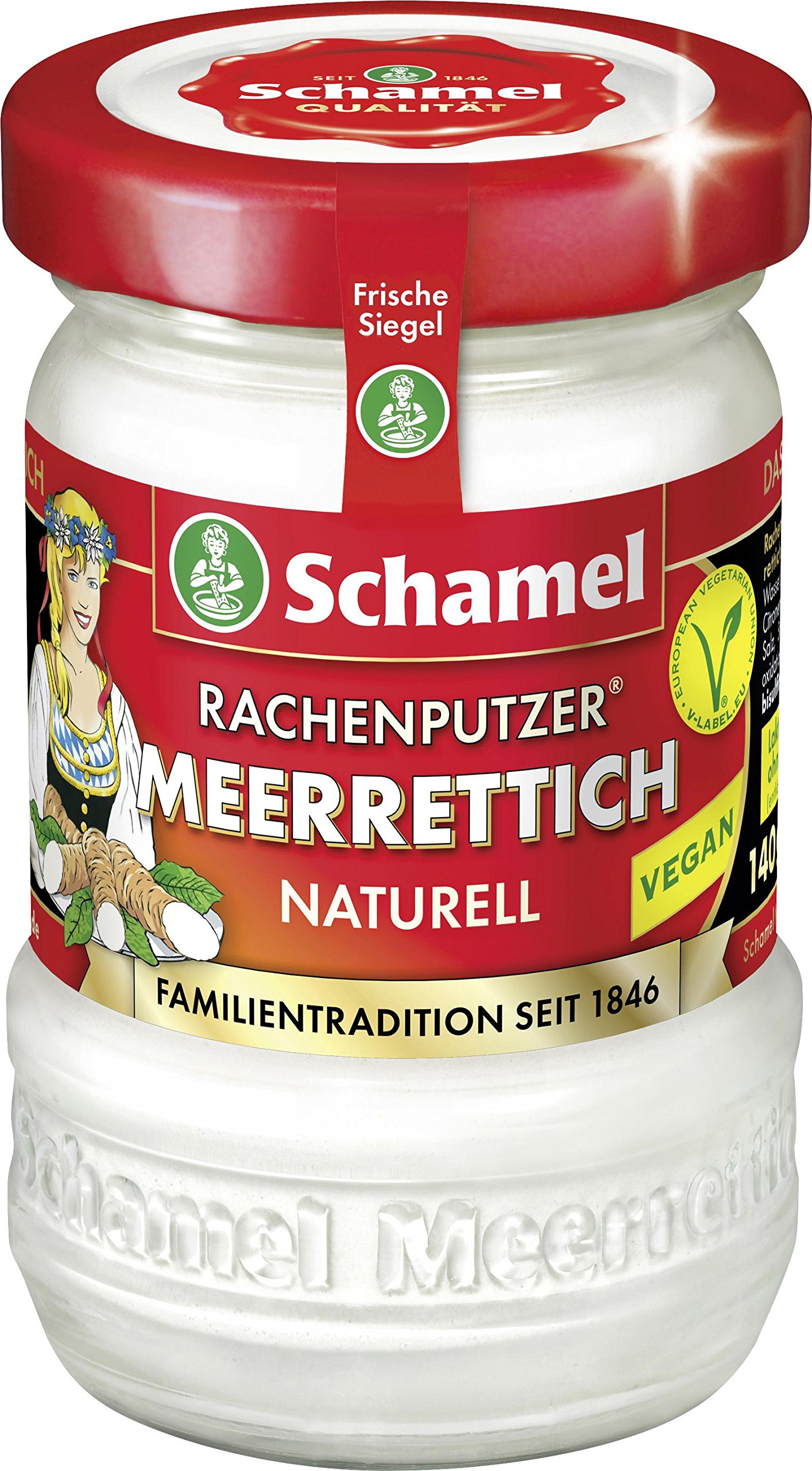 Schamel - Throat Cleaner Horseradish Extra (Rachenputzer Meerrettich Extra) | Total Weight 140 Grams