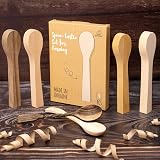 BeaverCraft BB2 Spoon Blank Kit - Four Wood Carving Blocks Cherry Mulberry view 5
