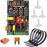 ENDMAN Traffic Light Controller Sequencer with 39+ Sequences, 3 Channel | 80VAC-260VAC, LED Display, (Only Controller)