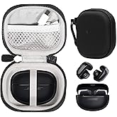 CaseSack Case for NEW Bose Ultra Open Earbuds with OpenAudio Technology (Black)