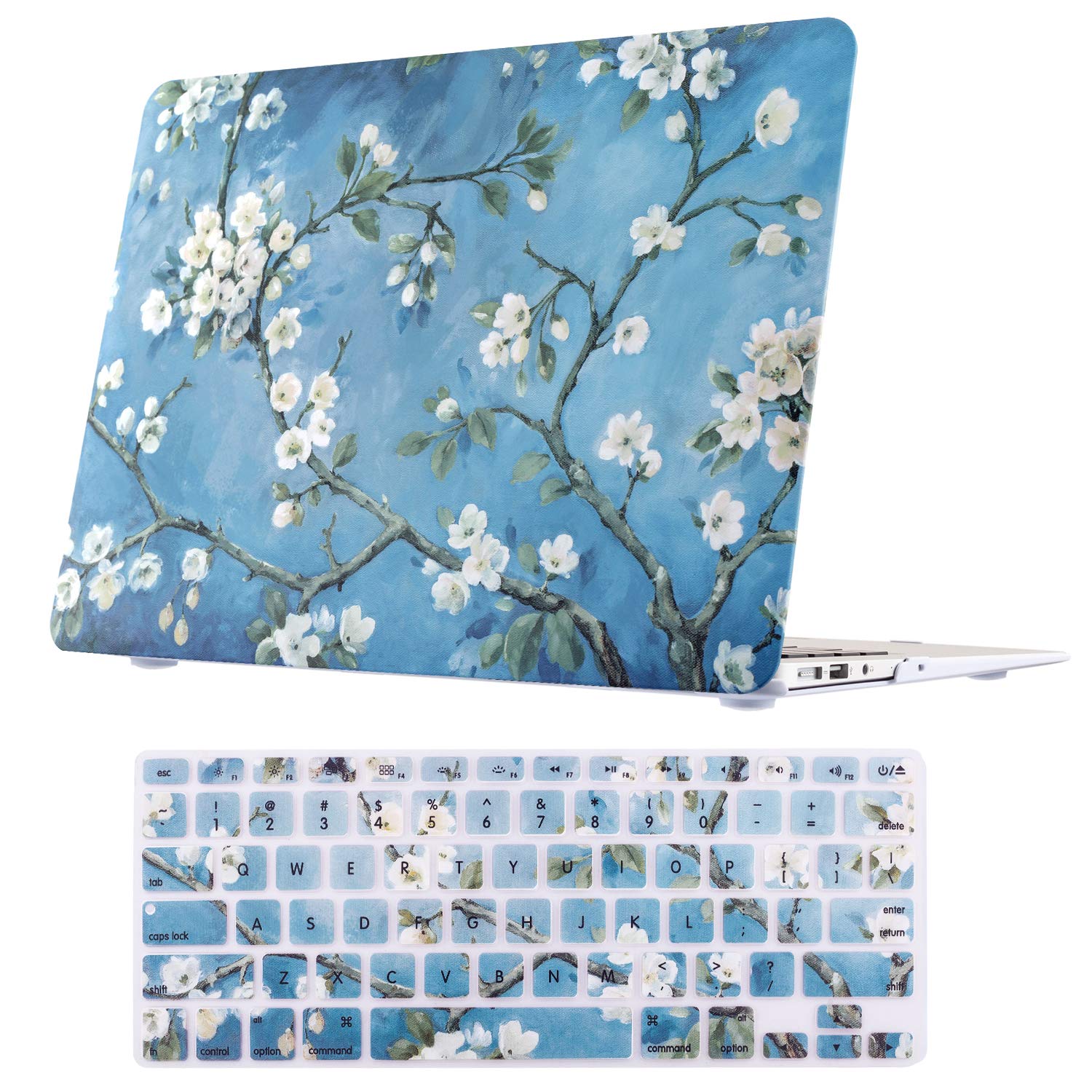 MacBook Air 13 Inch Case, TeenGrow Plastic Hard Protective Smooth MacBook Shell Case Keyboard Cover MacBook Air 13\