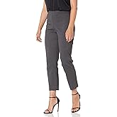 Briggs New York Womens Super Stretch Millennium Slimming Pull-on Ankle Pant