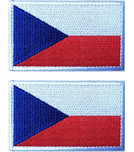 Czech Republic Flag Embroidered Iron-On Patch - Souvenir & Collectible (CYP-00598) 12 thumbnail image