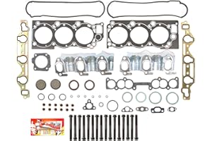 DOMESTIC GASKETS Compatible With 88-95 Toyota Pickup 4Runner T-100 3.0 SOHC 3VZE Head Gasket Set Head Bolts