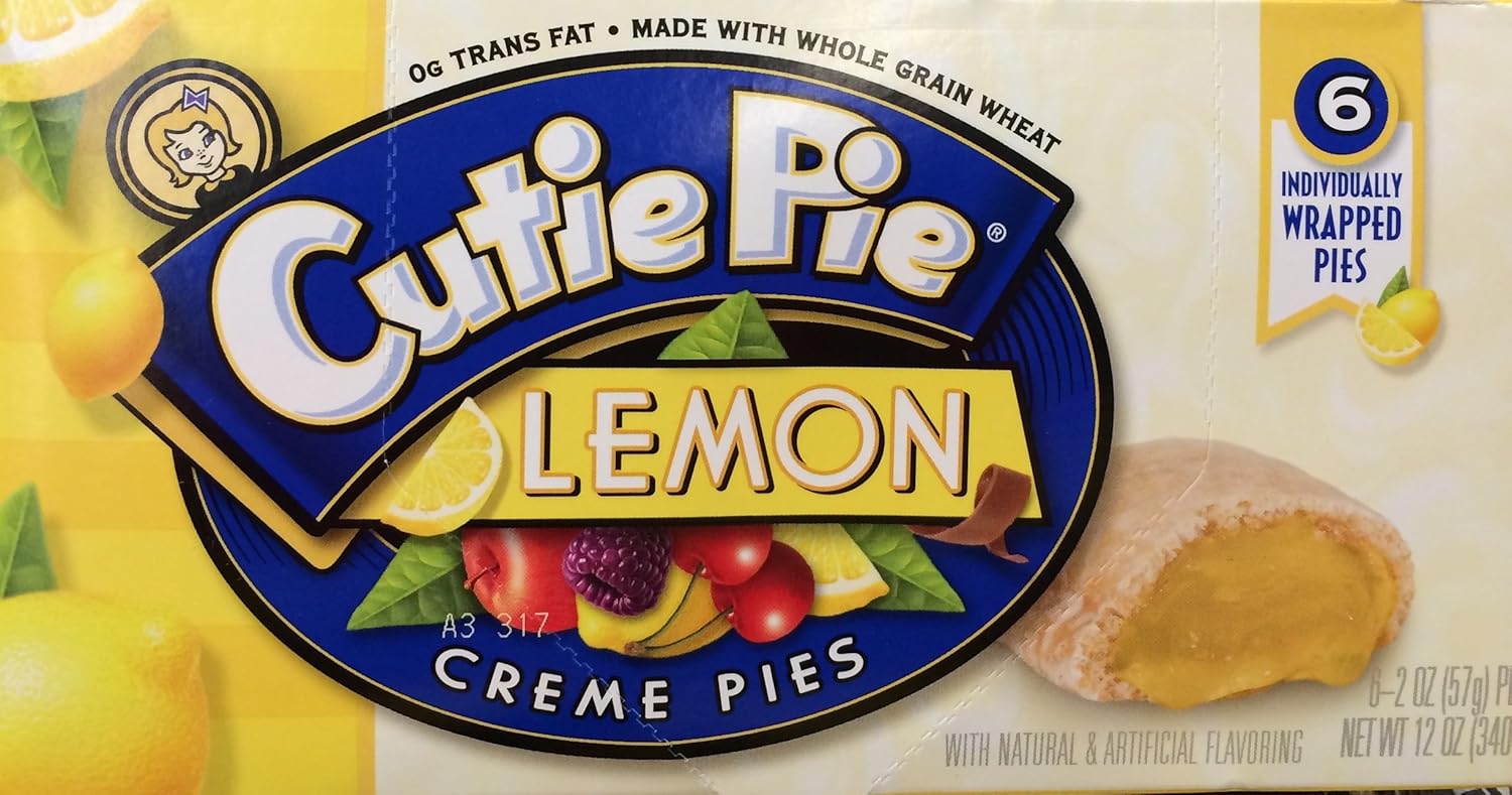 12oz Cutie Pie Crème Pies Lemon, Pack of 1 Grocery