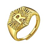 U7 Women Statement Knuckle Rings Copper Based Gold
