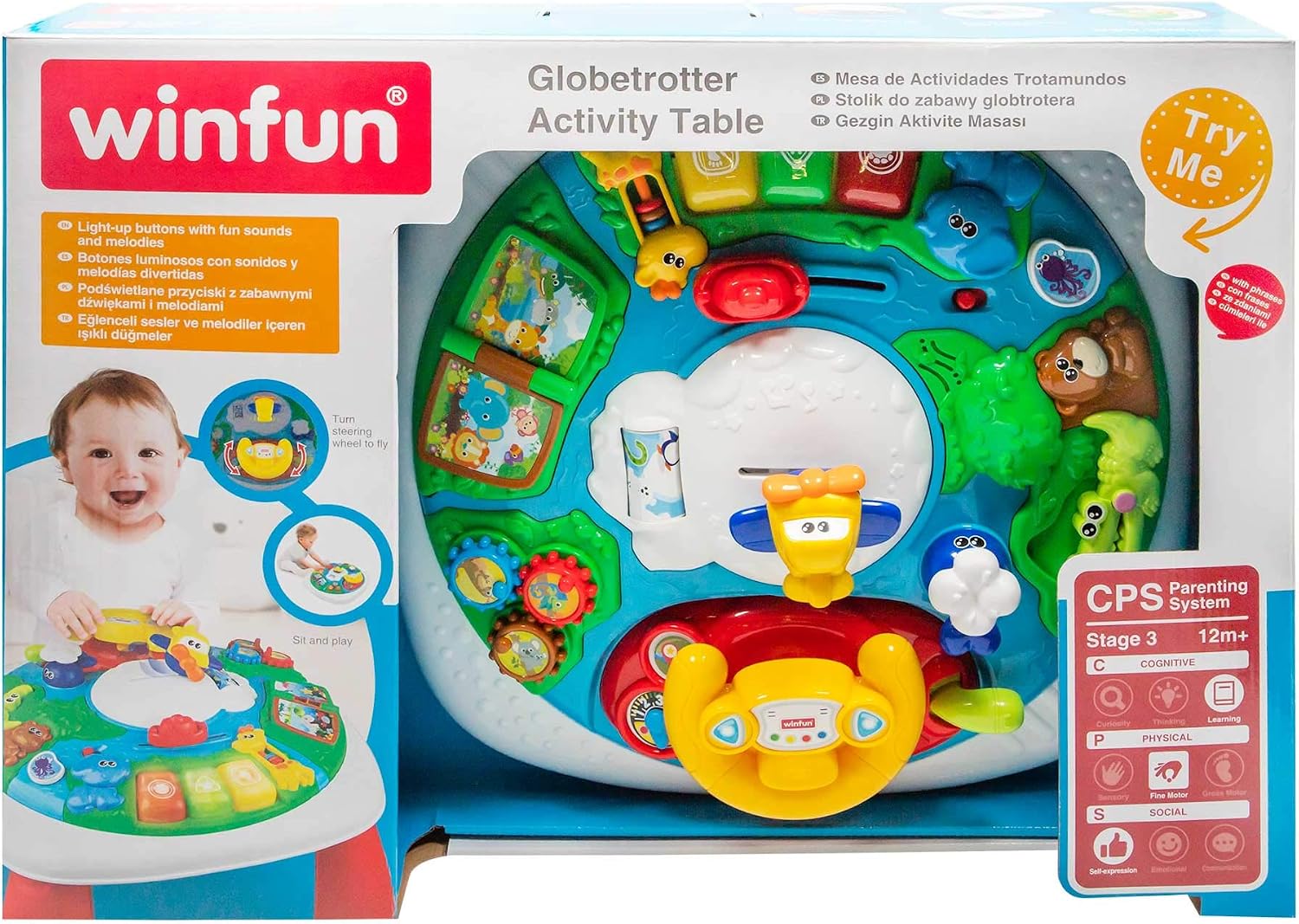 winfun - World Trotting Activity Table (46520), Activities, Medium - Image 5