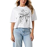 Guess Womens Eco Short Sleeve Chrome Bow Os Tee