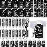 Moinchore 200 Pcs Christian Gifts for Women Christian Accessories Include 50 Bible Verses Notebooks 50 Church Bookmarks 50 Scripture Pens 50 Organza Bags for Church Motivational Gift(Black,White)