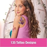 Cool MAKER Shimmer Me Body Art Roller with 3 Foils Gems 135 Designs view 8