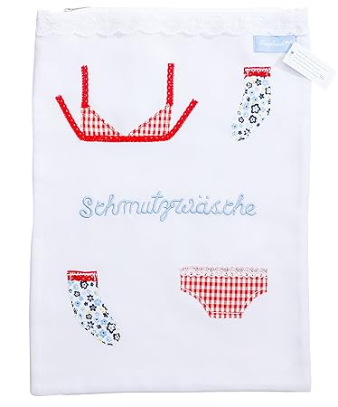 Wäschesack Sack Waschsalon 100 Baumwolle 38 X 27 Cm Der