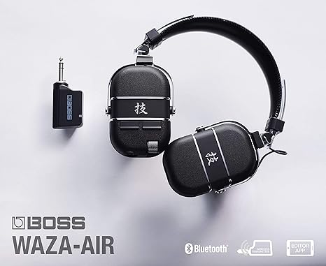 Boss Waza Air Kabelloses Gitarren Kopfhorersystem Amazon De