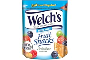 Welch's Fruit Snacks, Mixed Fruit Resealable Snack Pack, Gluten Free, 28oz Snack Pack (Pack of 1)