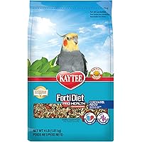 Kaytee Forti-Diet Pro Health Cockatiel Food with Safflower