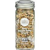 Whole Foods Market, Seasoning, Spicy Sesame Garlic Crunch, 2.36 Ounce