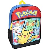 Bioworld Pokemon Sword and Shield Starters Molded Bottom 16" Backpack