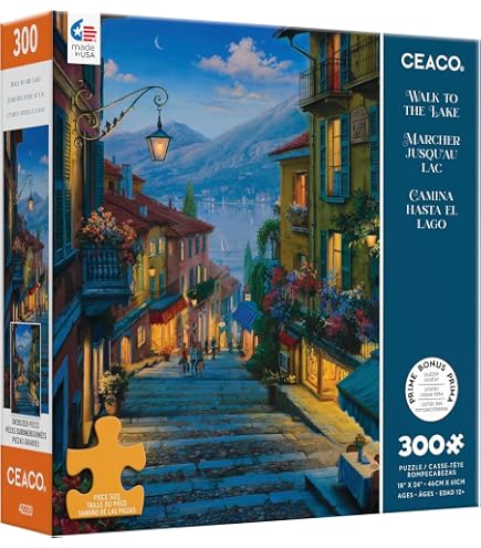 Anatolian Springtime Flower Shop Jigsaw Puzzle – 260 Pieces For Adults & Families - View #10