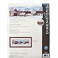 Dimensions Sweet Cow Cross Stitch Kit - 14 Count Aida Cloth With Cotton Thread & Needle
