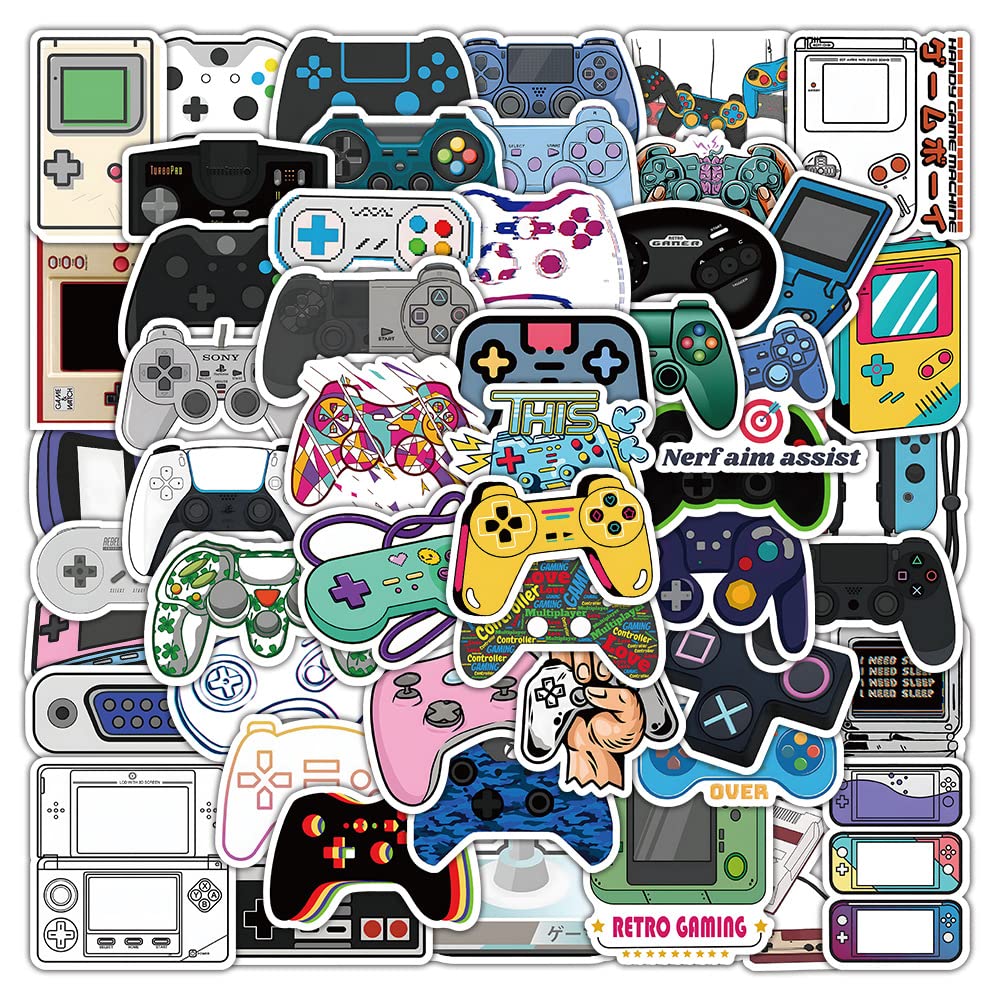 Dat Game Sticker Mua Game Stickers 50 Pcs ,Vinyl Waterproof Classic Gaming Sticker Pack ...
