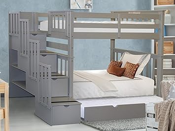 4 bunk beds in a room