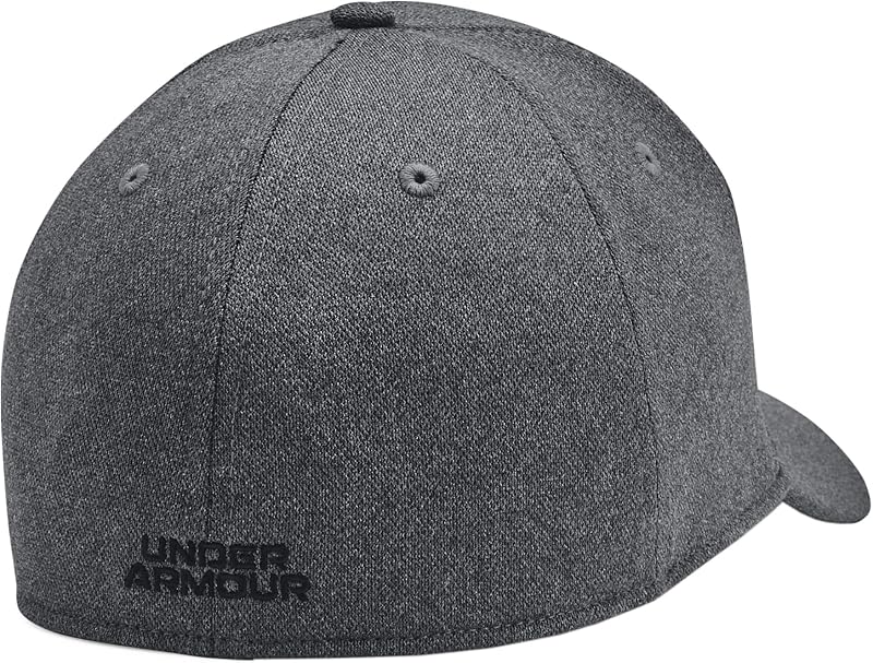 Herren UA Blitzing Low Stretch Fit Cap Schwarz S-M