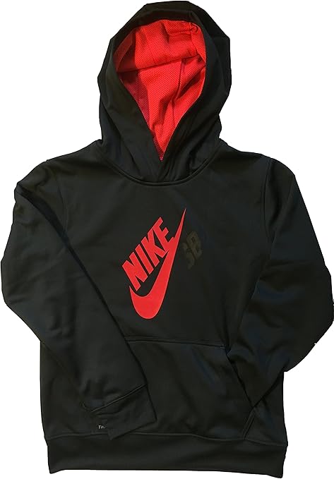 Amazon.com: Nike SB Youth/Boys Therma-fit Pullover Fleece Sweatshirt 