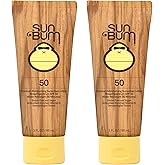 Sun Bum Original Spf 50 Sunscreen Lotion Vegan and Hawaii 104 Act Compliant (Octinoxate & Oxybenzone Free) Broad Spectrum Moi