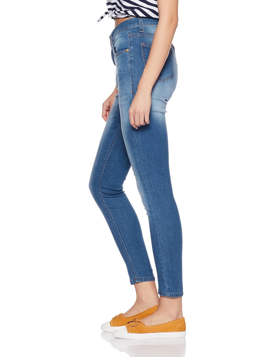 symbol amazon brand women's skinny fit jeans