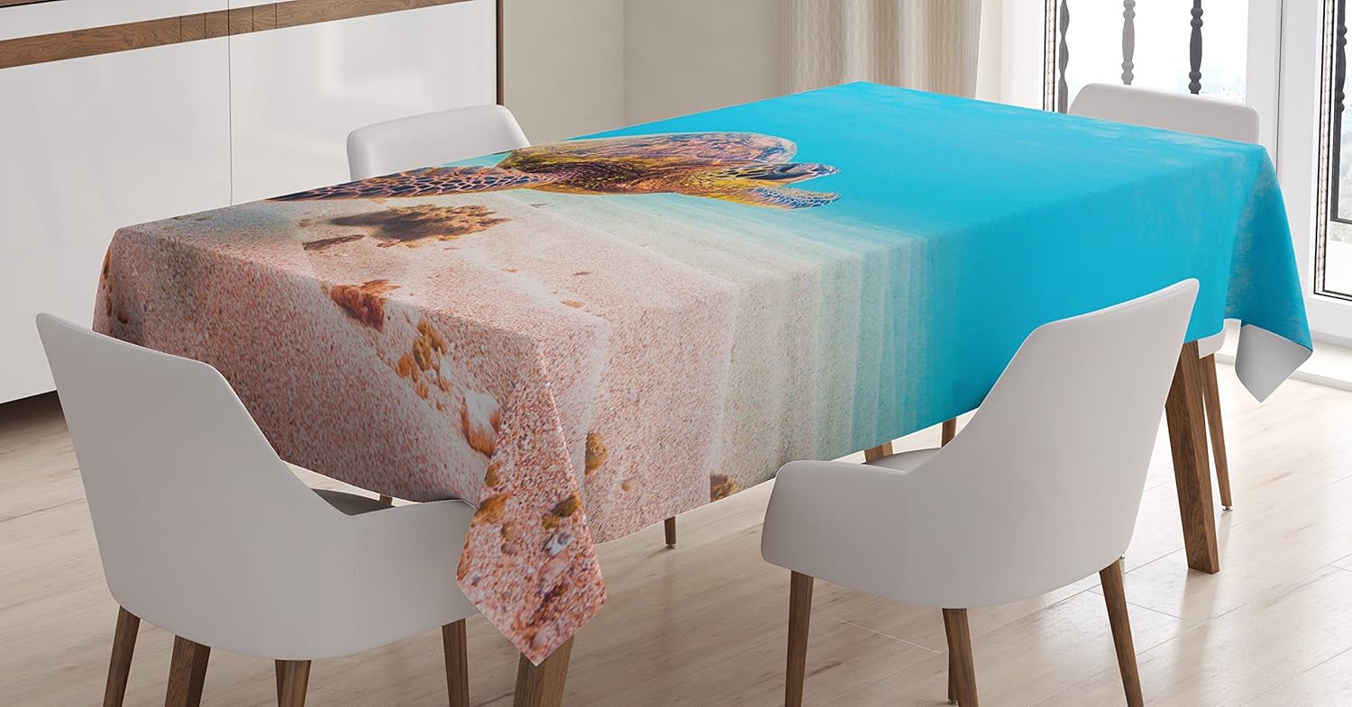 Best ocean party table cloth